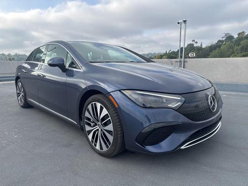 Twilight Blue Metallic 2025 Mercedes-Benz EQE 350 4MATIC