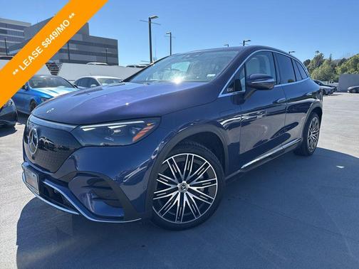 Twilight Blue Metallic 2025 Mercedes-Benz EQE 350 4MATIC