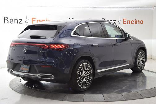 Twilight Blue Metallic 2025 Mercedes-Benz EQE 350 4MATIC