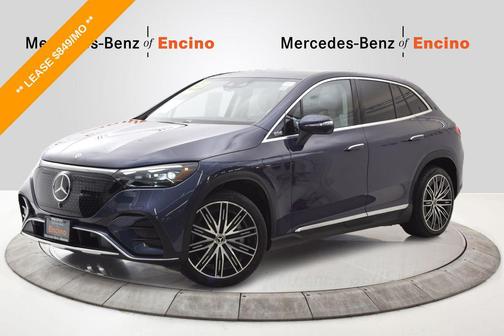 Twilight Blue Metallic 2025 Mercedes-Benz EQE 350 4MATIC