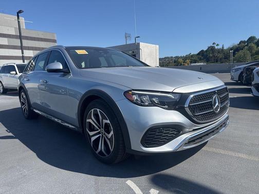 Cirrus Silver Metallic 2026 Mercedes-Benz E-Class E 450 4MATIC All-Terrain