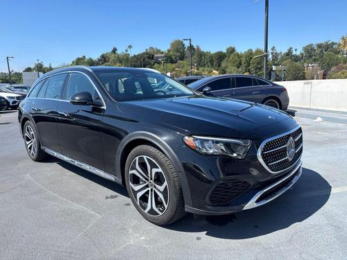 Obsidian Black Metallic 2026 Mercedes-Benz E-Class E 450 4MATIC All-Terrain
