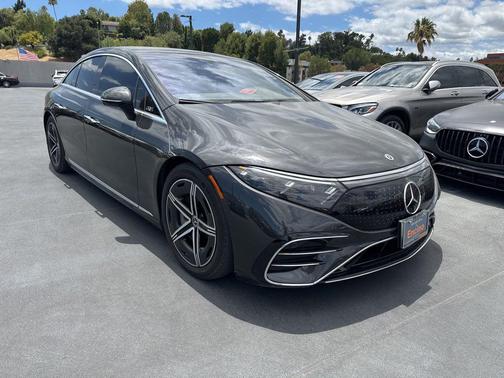 Graphite Grey Metallic 2024 Mercedes-Benz EQS 450 4MATIC