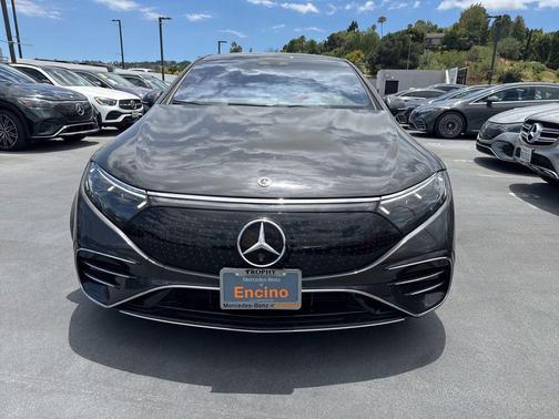 Graphite Grey Metallic 2024 Mercedes-Benz EQS 450 4MATIC