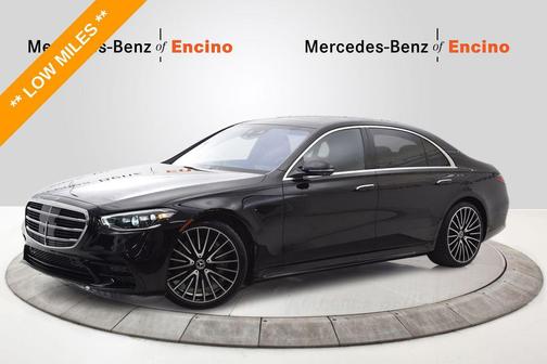 Black 2022 Mercedes-Benz S-Class 4MATIC
