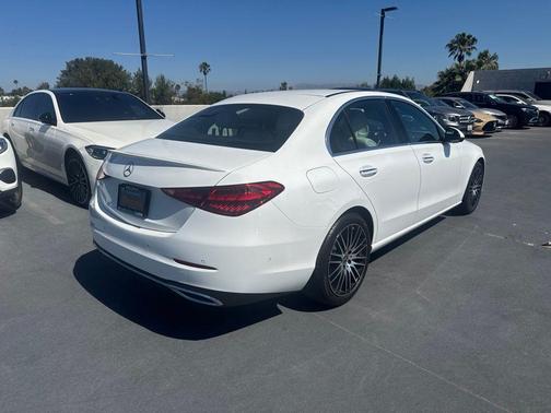 Polar White 2023 Mercedes-Benz C-Class Sedan