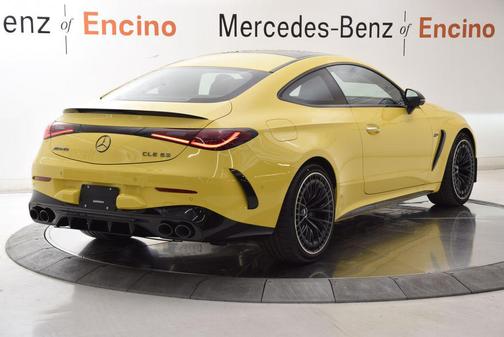 Sun Yellow 2026 Mercedes-Benz AMG CLE 53 4MATIC+