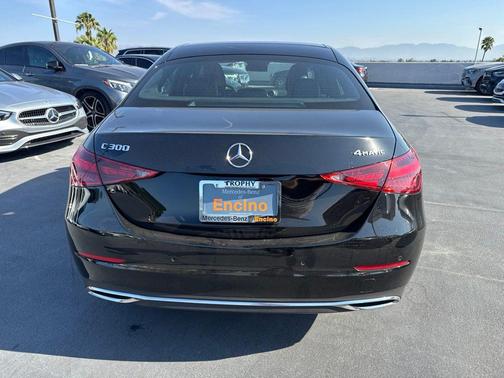 Black 2026 Mercedes-Benz C-Class C 300 4MATIC