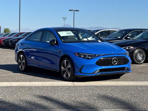 Sky Blue 2027 Mercedes-Benz CLA 250+ Base