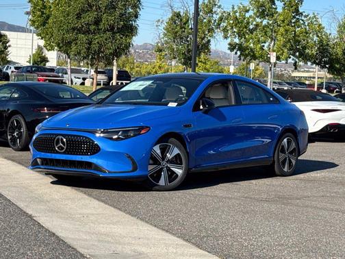 Sky Blue 2027 Mercedes-Benz CLA 250+ Base