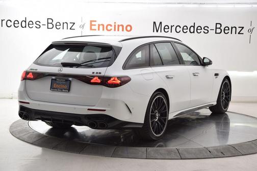 White Magno 2026 Mercedes-Benz AMG E 53 E 4MATIC+