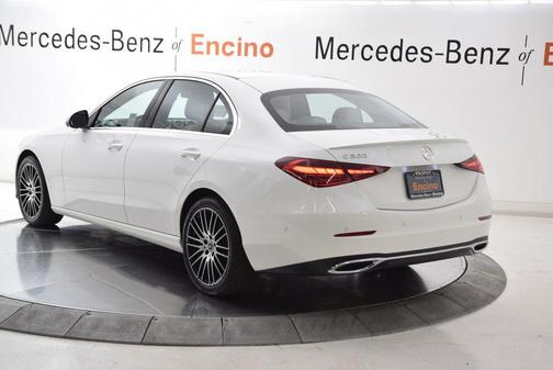 Polar White 2023 Mercedes-Benz C-Class Sedan