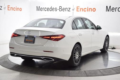 Polar White 2023 Mercedes-Benz C-Class Sedan