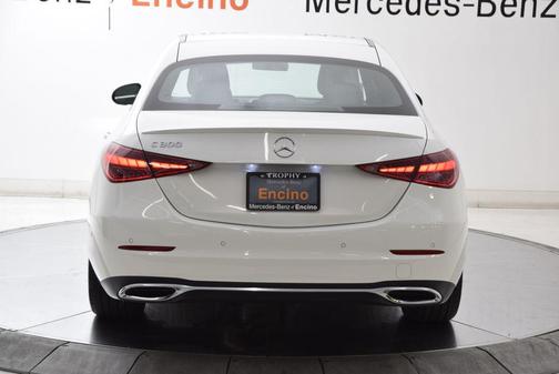 Polar White 2023 Mercedes-Benz C-Class Sedan