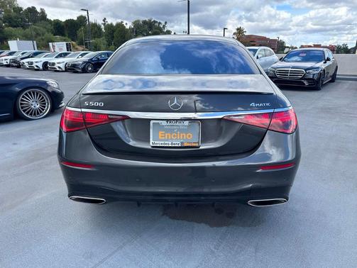 Graphite Gray Metallic 2022 Mercedes-Benz S-Class 4MATIC