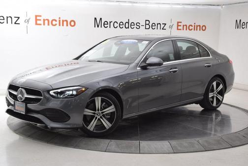 Selenite Gray Metallic 2024 Mercedes-Benz C-Class C 300 4MATIC