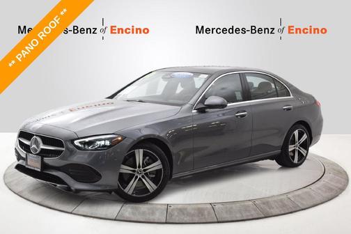 Selenite Gray Metallic 2024 Mercedes-Benz C-Class C 300 4MATIC