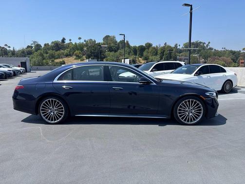 Nautical Blue Metallic 2022 Mercedes-Benz S-Class 4MATIC
