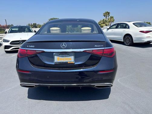 Nautical Blue Metallic 2022 Mercedes-Benz S-Class 4MATIC