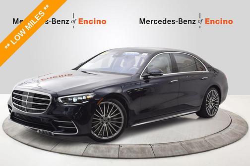 Nautical Blue Metallic 2022 Mercedes-Benz S-Class 4MATIC