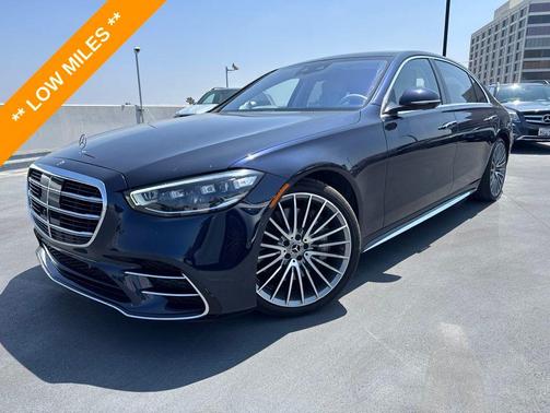 Nautical Blue Metallic 2022 Mercedes-Benz S-Class 4MATIC