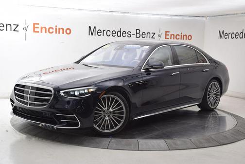 Nautical Blue Metallic 2022 Mercedes-Benz S-Class 4MATIC