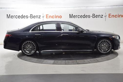 Nautical Blue Metallic 2022 Mercedes-Benz S-Class 4MATIC