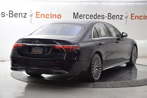 Nautical Blue Metallic 2022 Mercedes-Benz S-Class 4MATIC
