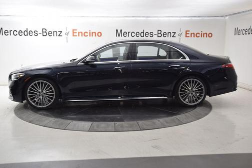 Nautical Blue Metallic 2022 Mercedes-Benz S-Class 4MATIC