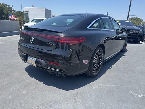 Obsidian Black Metallic 2024 Mercedes-Benz EQS 450 4MATIC