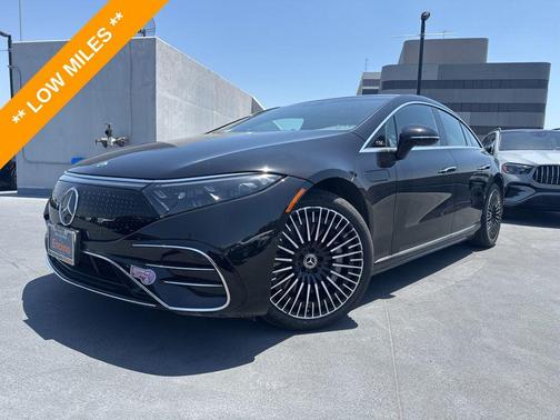 Obsidian Black Metallic 2024 Mercedes-Benz EQS 450 4MATIC