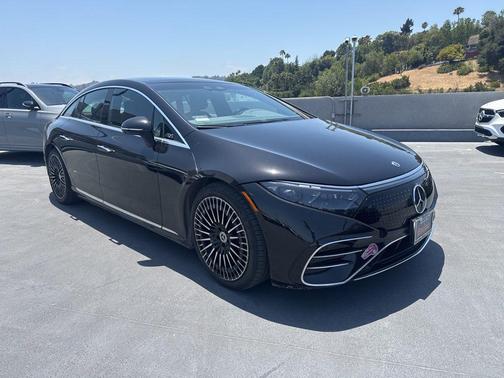 Obsidian Black Metallic 2024 Mercedes-Benz EQS 450 4MATIC