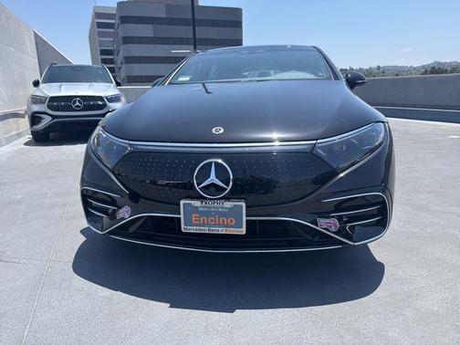 Obsidian Black Metallic 2024 Mercedes-Benz EQS 450 4MATIC