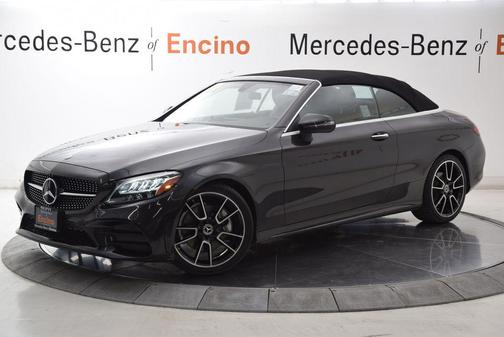 Graphite Grey Metallic 2021 Mercedes-Benz C-Class Cabriolet