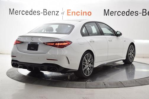 Moonlight Whit 2026 Mercedes-Benz AMG C 43 4MATIC