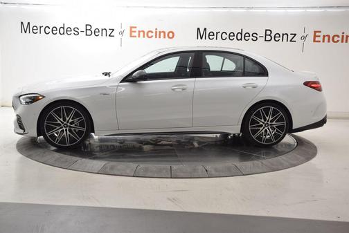 Moonlight Whit 2026 Mercedes-Benz AMG C 43 4MATIC