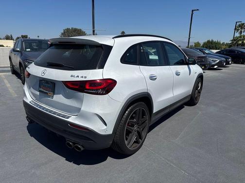 Digital White Metallic 2023 Mercedes-Benz AMG GLA 45 Base 4MATIC
