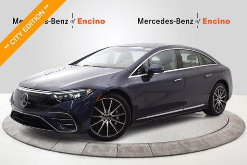 Twilight Blue Metallic 2023 Mercedes-Benz EQS 580 4MATIC