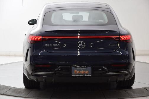 Twilight Blue Metallic 2023 Mercedes-Benz EQS 580 4MATIC
