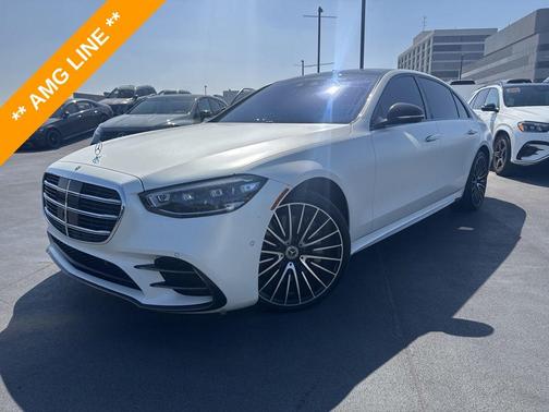 MANUFAKTUR Cashmere White Magno 2023 Mercedes-Benz S-Class 4MATIC