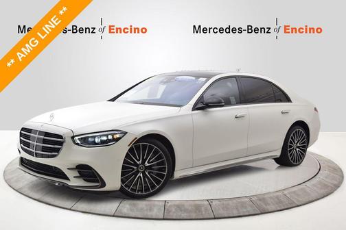 MANUFAKTUR Cashmere White Magno 2023 Mercedes-Benz S-Class 4MATIC