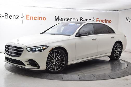 MANUFAKTUR Cashmere White Magno 2023 Mercedes-Benz S-Class 4MATIC