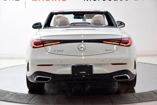 Polar White 2026 Mercedes-Benz CLE 300 4MATIC Cabriolet