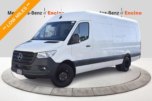 Gray White 2024 Mercedes-Benz Sprinter 3500 High Roof