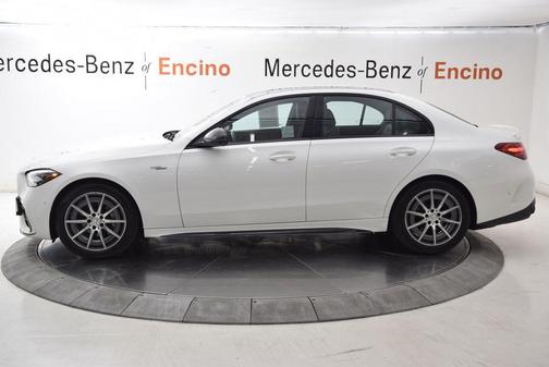 Polar White 2025 Mercedes-Benz AMG C 43 4MATIC