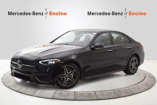 Black 2026 Mercedes-Benz C-Class C 300 4MATIC