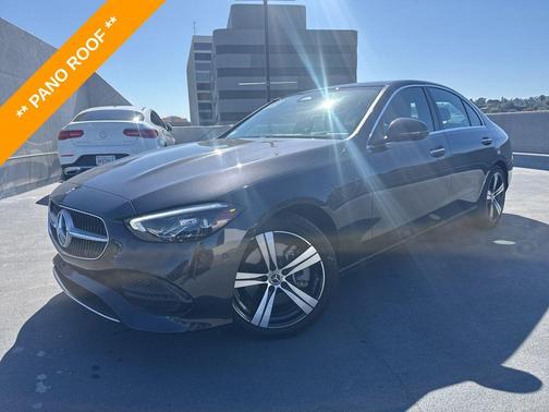 Graphite Grey Metallic 2023 Mercedes-Benz C-Class Sedan