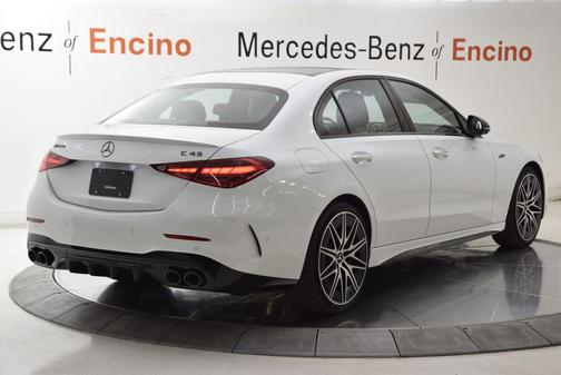 MANUFAKTUR Moonlight White Metallic 2026 Mercedes-Benz AMG C 43 4MATIC