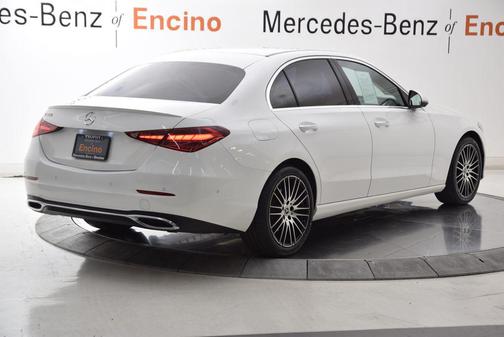 Polar White 2023 Mercedes-Benz C-Class Sedan