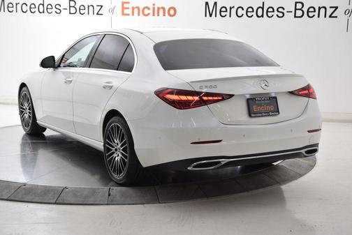 Polar White 2023 Mercedes-Benz C-Class Sedan